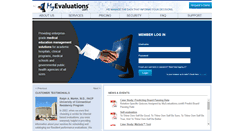 Desktop Screenshot of myevaluations.com